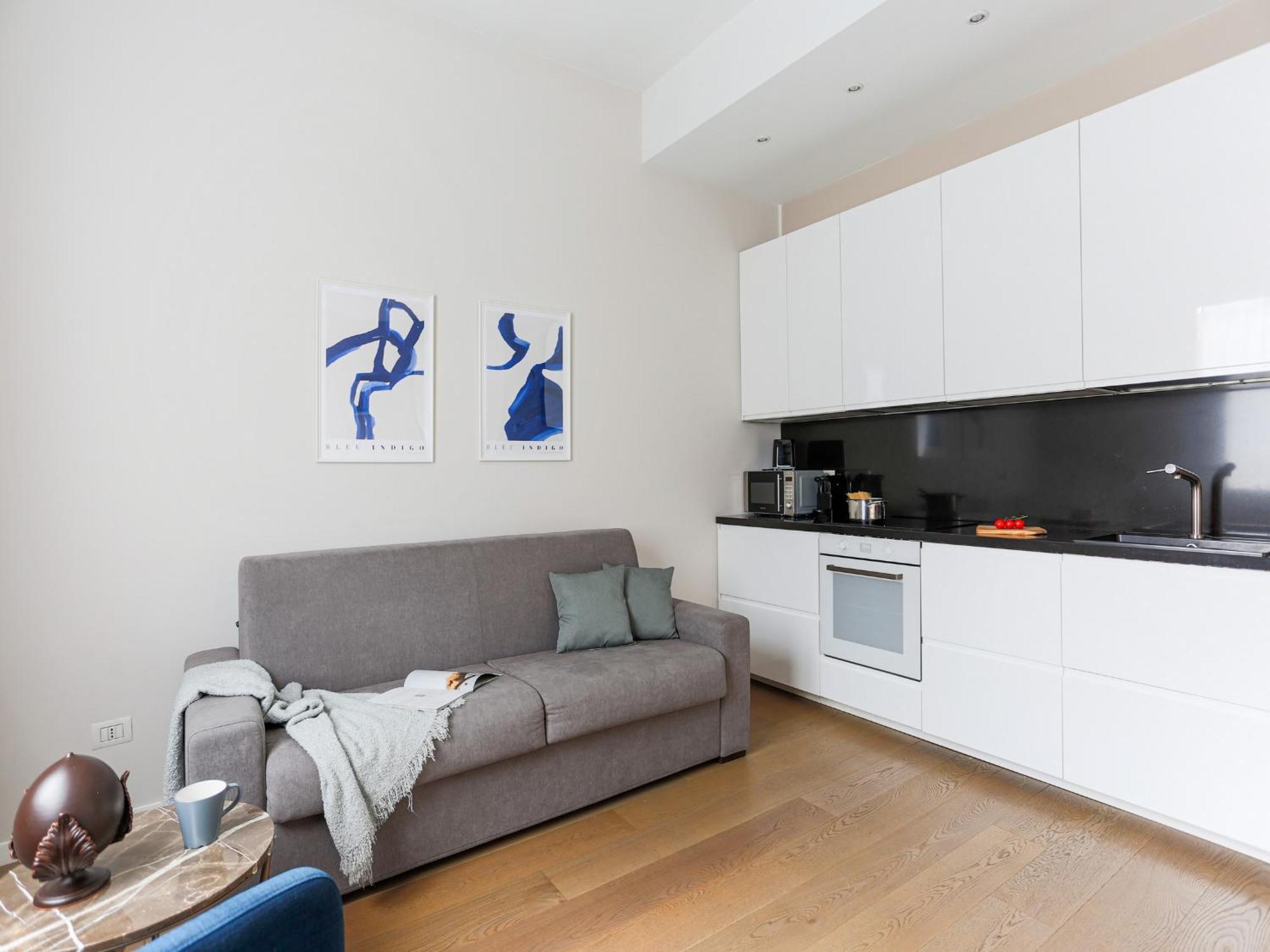 The Best Rent - One-Bedroom Apartment In Moscova Милано Екстериор снимка